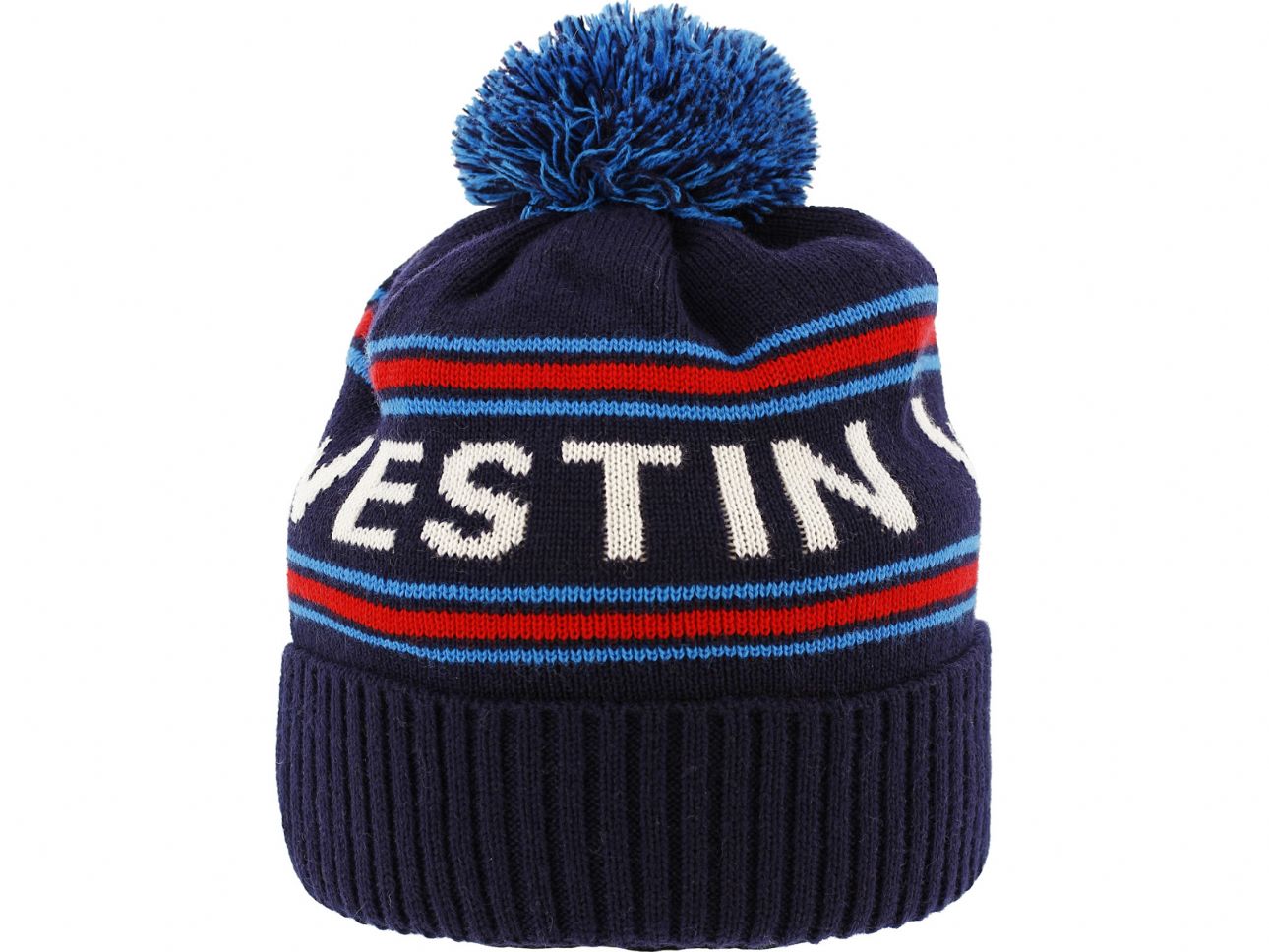 Westin Snowroller Bobble Hat Deep Blue